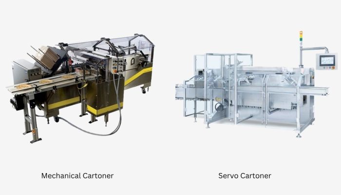Quick Comparison between Servo Cartoners and Mechanical Cartoners