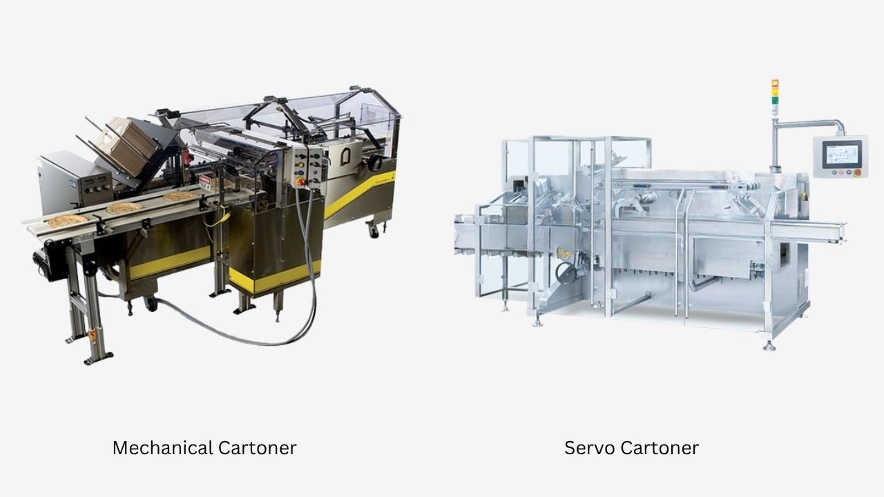 Quick Comparison between Servo Cartoners and Mechanical Cartoners