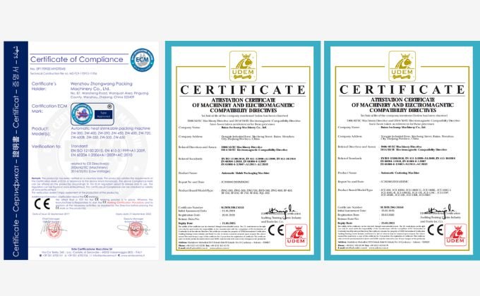 Certifications