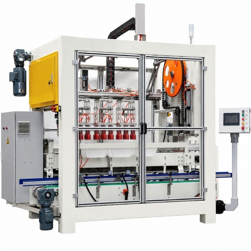 Single-column Feed Top Load Case Packer